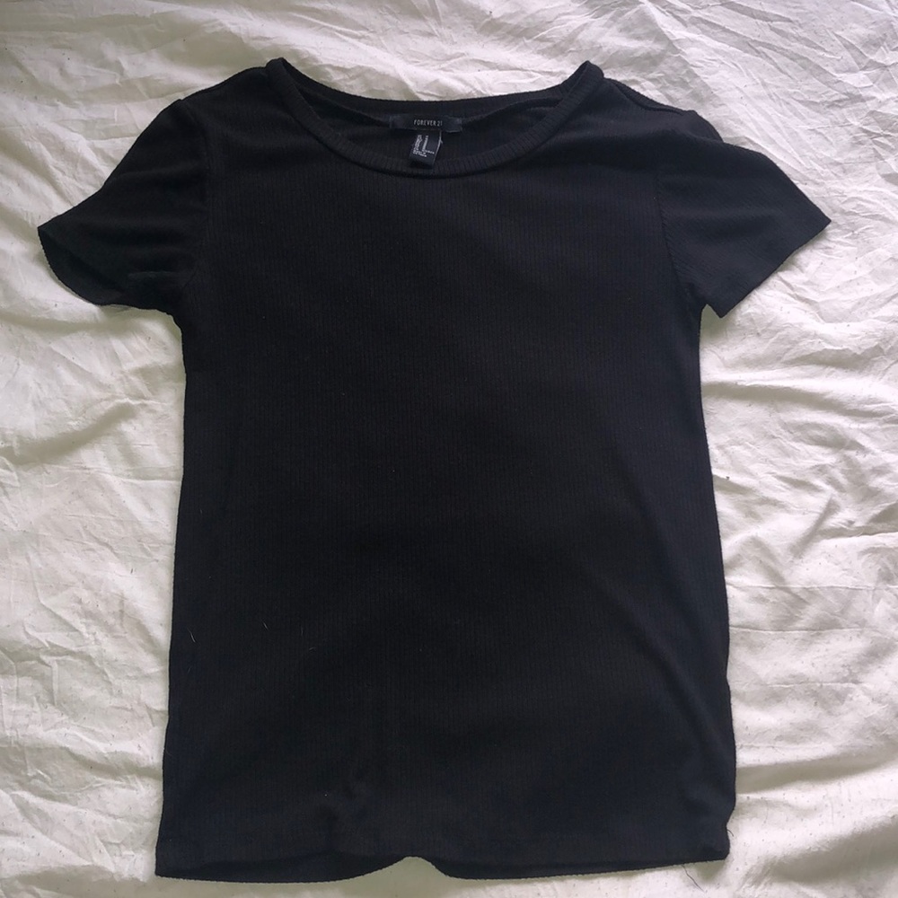 black forever 21 shirt